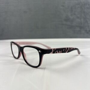 Ray Ban Kids Eyeglasses RB1544 3580 Pink Cat Eye Logo Arms 48-16-130 Frames #2